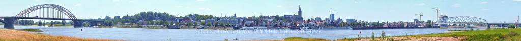 Panorama foto van Nijmegen