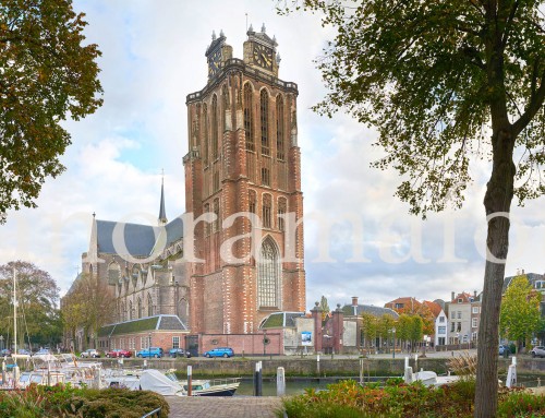 Grote kerk in Dordrecht