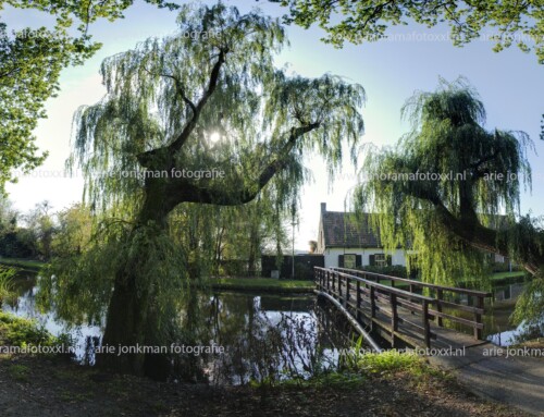 Prachtig natuurgebied omgeving het riviertje de Rotte, Bergsche plas, Prinsenmolen en een houten sluisje Boterdorpse Verlaat uit 1773  en nog meer