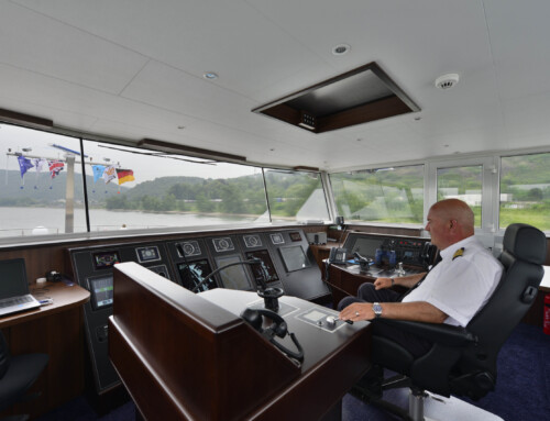 Timelaps van Rudesheim naar Koblenz met mps William Shakespeare op halve snelheid klik op de link onder de foto en de timelaps begint