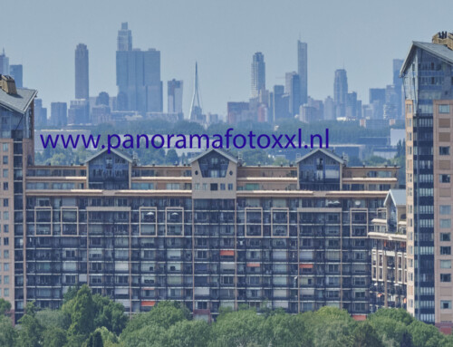 Zwijndrecht panorama foto op groot formaat van 2 tot 75 meter !