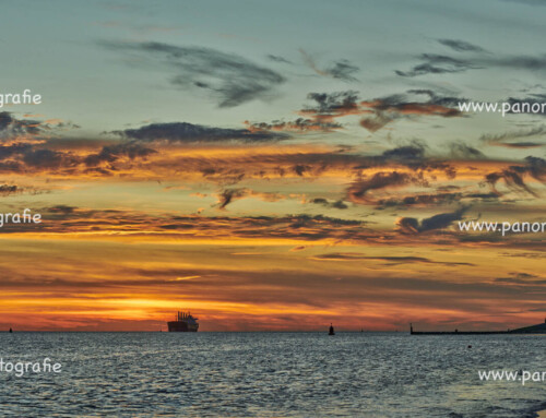 Vlissingen zaterdagavond 06-09 prachtige zonsondergang
