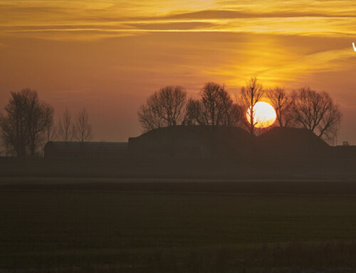 Fort Bakkerskil zonsopkomst