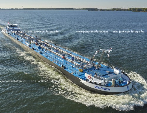 Diekirch proefvaart vorige week op het vuile gat in opdracht gefotografeerd voor Alpinist SA