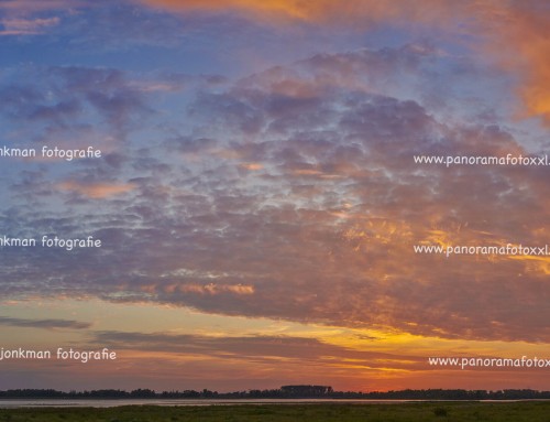 Biesbosch zonsondergang vrijdagavond 26-06-2026