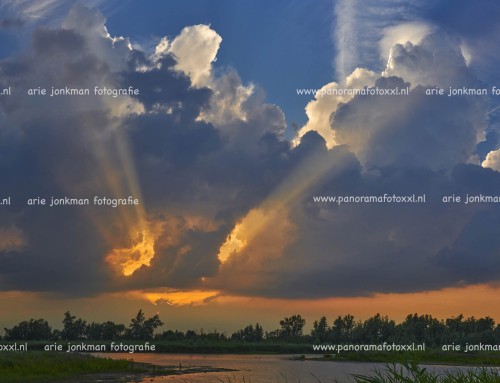 Biesbosch zonsondergang zaterdagavond 27-06-2026